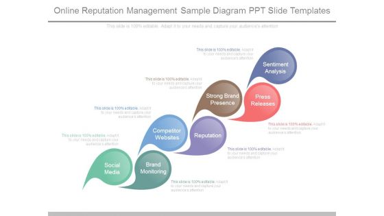 Online Reputation Management Sample Diagram Ppt Slide Templates