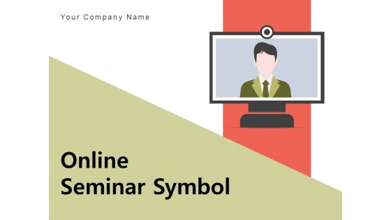 Online Seminar Symbol Employees Sitting Ppt PowerPoint Presentation Complete Deck