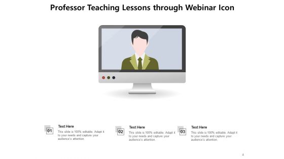 Online Seminar Symbol Employees Sitting Ppt PowerPoint Presentation Complete Deck