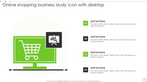 Online Shopping Business Case Ppt PowerPoint Presentation Complete Deck With Slides