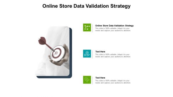 Online Store Data Validation Strategy Ppt PowerPoint Presentation Inspiration Aids Cpb Pdf