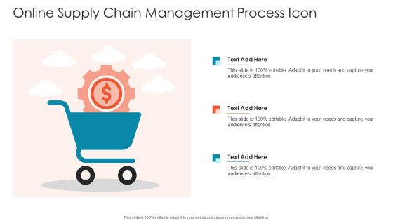 Online Supply Chain Management Process Icon Rules PDF