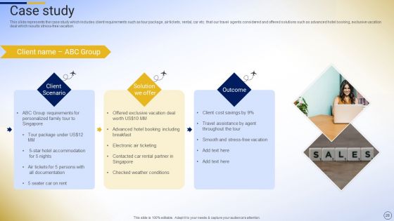 Online Tour And Travel Company Profile Ppt PowerPoint Presentation Complete Deck With Slides