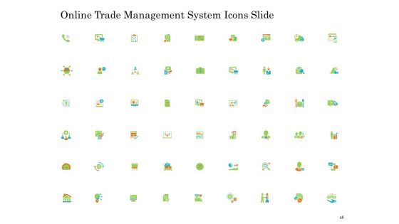 Online Trade Management System Ppt PowerPoint Presentation Complete Deck With Slides