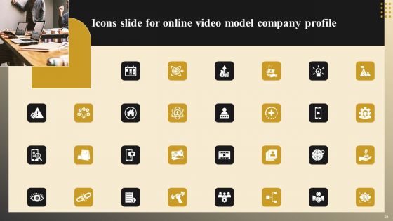 Online Video Model Company Profile Ppt PowerPoint Presentation Complete Deck With Slides
