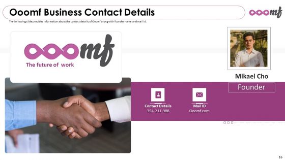Ooomf Now Crew Capital Raising Elevator Pitch Deck Ppt PowerPoint Presentation Complete Deck With Slides
