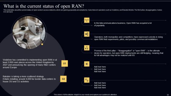 Open Radio Access Network IT Ppt PowerPoint Presentation Complete Deck With Slides