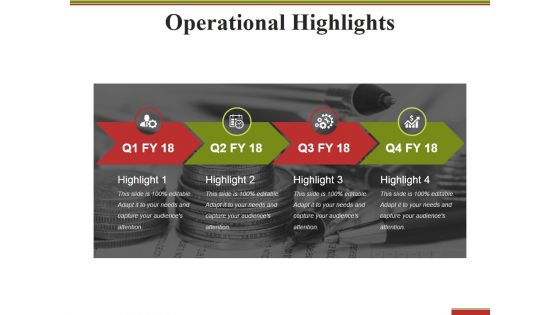 Operational Highlights Ppt PowerPoint Presentation Show