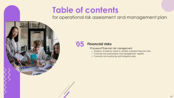 Operational Risk Assessment And Management Plan Ppt PowerPoint Presentation Complete Deck With Slides