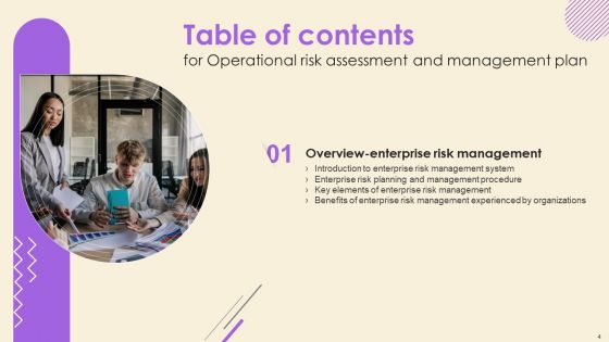 Operational Risk Assessment And Management Plan Ppt PowerPoint Presentation Complete Deck With Slides