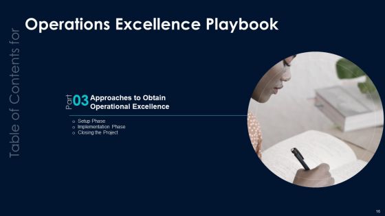 Operations Excellence Playbook Ppt PowerPoint Presentation Complete Deck With Slides