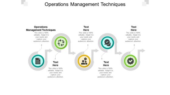 Operations Management Techniques Ppt PowerPoint Presentation Model Visual Aids Cpb Operations Management Techniques Ppt PowerPoint Presentation Model Visual Aids Cpb