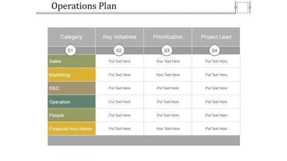 Operations Plan Ppt PowerPoint Presentation Inspiration Layouts Operations Plan Ppt PowerPoint Presentation Inspiration Layouts