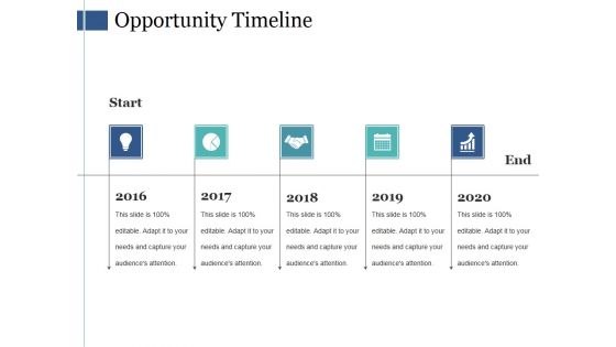 Opportunity Timeline Ppt PowerPoint Presentation Professional Slides