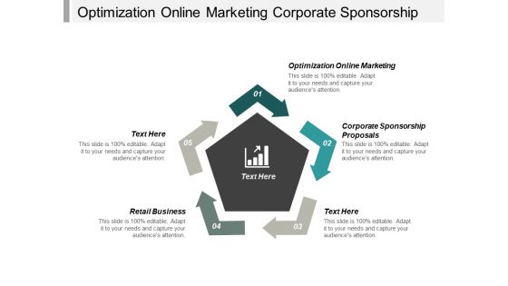 Optimization Online Marketing Corporate Sponsorship Proposals Retail Business Ppt PowerPoint Presentation Icon Visual Aids Cpb