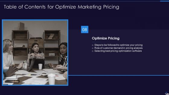 Optimize Marketing Pricing Ppt PowerPoint Presentation Complete Deck With Slides