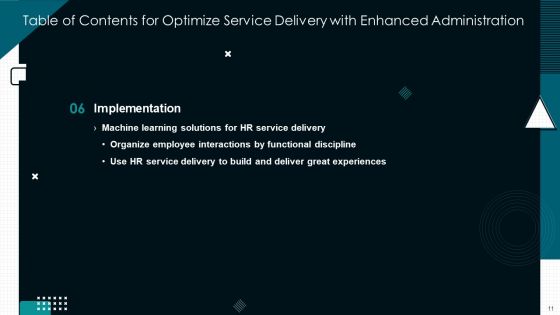 Optimize Service Delivery With Enhanced Administration Ppt PowerPoint Presentation Complete Deck With Slides