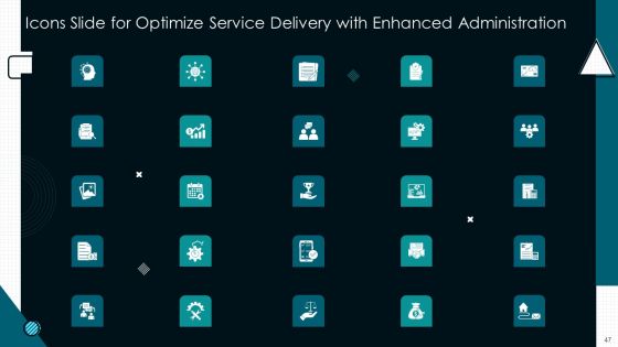 Optimize Service Delivery With Enhanced Administration Ppt PowerPoint Presentation Complete Deck With Slides