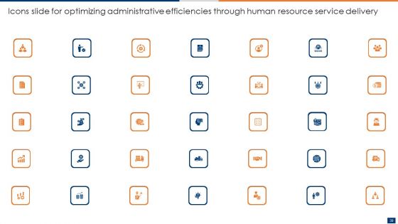 Optimizing Administrative Efficiencies Through Human Resource Service Delivery Ppt PowerPoint Presentation Complete Deck With Slides