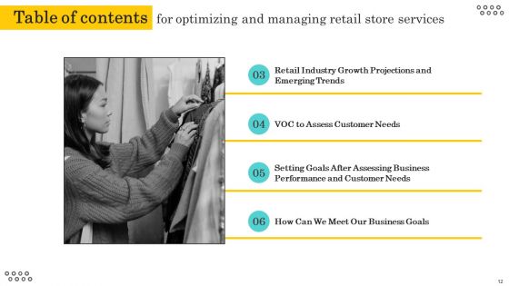 Optimizing And Managing Retail Store Services Ppt PowerPoint Presentation Complete Deck With Slides