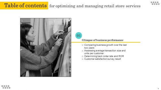 Optimizing And Managing Retail Store Services Ppt PowerPoint Presentation Complete Deck With Slides