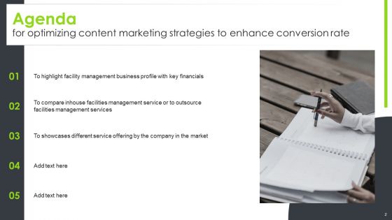 Optimizing Content Marketing Strategies To Enhance Conversion Rate Ppt PowerPoint Presentation Complete Deck With Slides