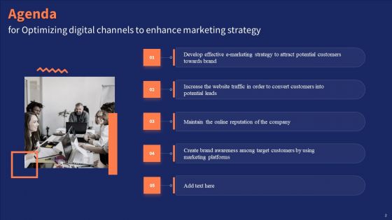 Optimizing Digital Channels To Enhance Marketing Strategy Ppt PowerPoint Presentation Complete Deck With Slides
