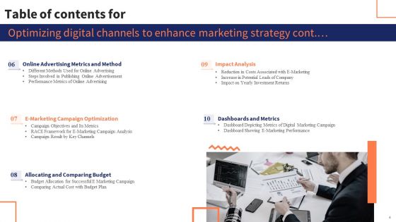 Optimizing Digital Channels To Enhance Marketing Strategy Ppt PowerPoint Presentation Complete Deck With Slides