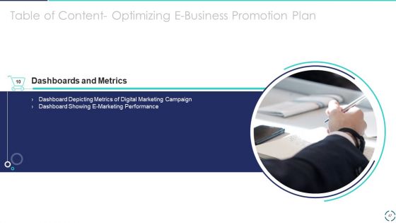 Optimizing E-Business Promotion Plan Ppt PowerPoint Presentation Complete Deck With Slides