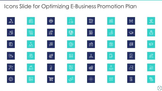 Optimizing E-Business Promotion Plan Ppt PowerPoint Presentation Complete Deck With Slides