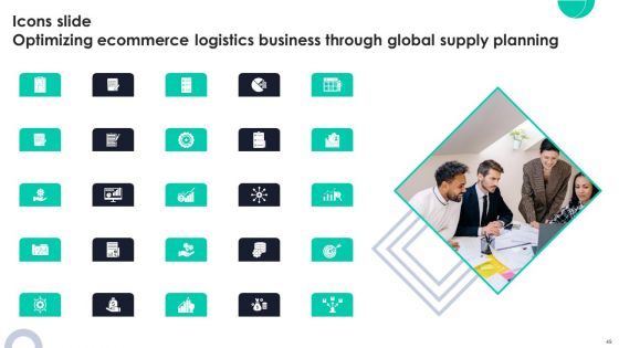 Optimizing Ecommerce Logistics Business Through Global Supply Planning Ppt PowerPoint Presentation Complete Deck With Slides
