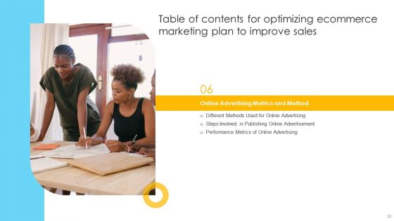 Optimizing Ecommerce Marketing Plan To Improve Sales Ppt PowerPoint Presentation Complete With Slides