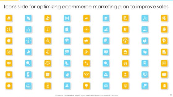 Optimizing Ecommerce Marketing Plan To Improve Sales Ppt PowerPoint Presentation Complete With Slides
