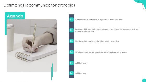 Optimizing HR Communication Strategies Ppt PowerPoint Presentation Complete Deck With Slides