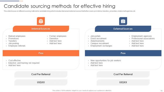 Optimizing Hiring Process Ppt PowerPoint Presentation Complete Deck With Slides
