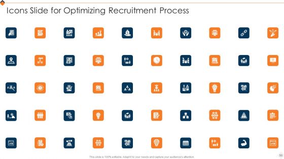 Optimizing Recruitment Process Ppt PowerPoint Presentation Complete Deck With Slides