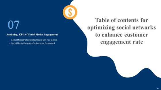 Optimizing Social Networks To Enhance Customer Engagement Rate Ppt PowerPoint Presentation Complete Deck With Slides