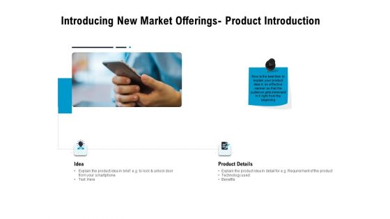 Optimizing The Marketing Operations To Drive Efficiencies Introducing New Market Offerings Product Introduction Sample PDF