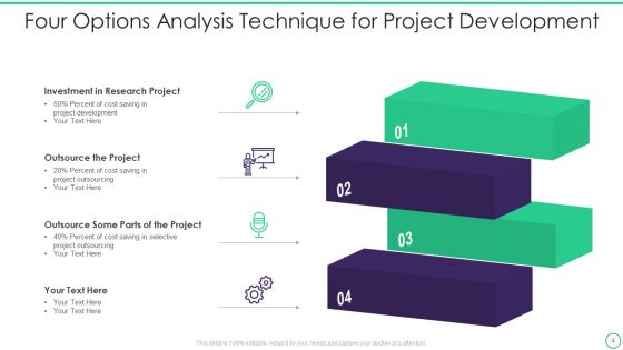 Options Analysis Technique Ppt PowerPoint Presentation Complete Deck With Slides