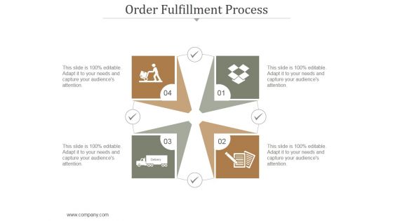 Order Fulfillment Process Ppt PowerPoint Presentation Ideas