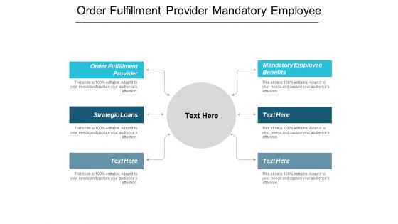Order Fulfilment Provider Mandatory Employee Benefits Strategic Loans Ppt PowerPoint Presentation Icon Format Ideas