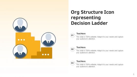 Org Structure Icon Management Hierarchy Ppt PowerPoint Presentation Complete Deck