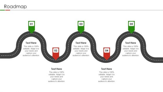 Organic Food Pitch Deck Roadmap Ppt Layouts Format Ideas PDF