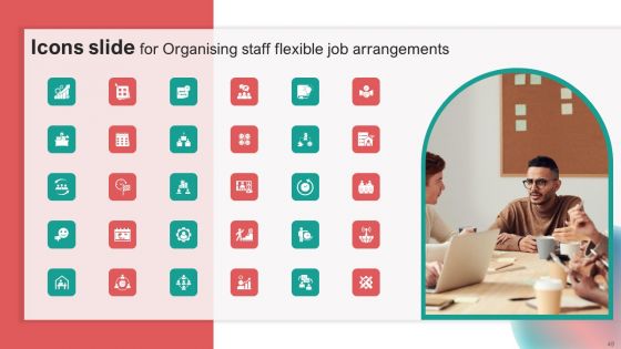 Organising Staff Flexible Job Arrangements Ppt PowerPoint Presentation Complete Deck With Slides