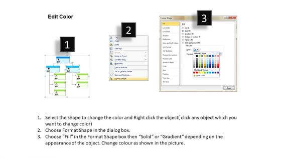 Organization Chart For Marketing Theme-ppt Business Plan PowerPoint Templates