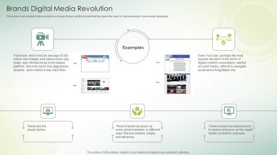 Organization DAM Services Brands Digital Media Revolution Ppt Styles Infographics PDF