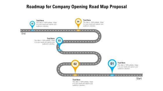 Organization Inception Timeline Proposal Roadmap For Company Opening Road Map Proposal Inspiration PDF
