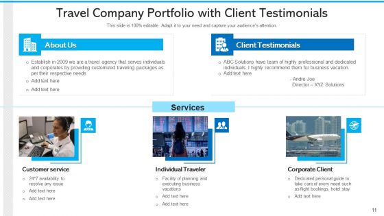 Organization Portfolio Client Testimonials Ppt PowerPoint Presentation Complete Deck With Slides