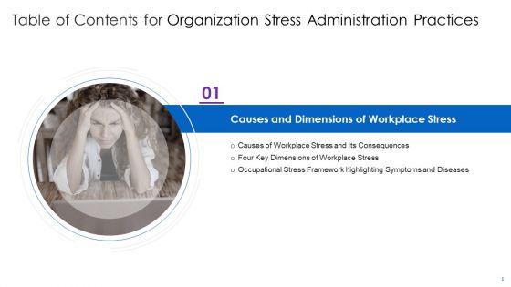 Organization Stress Administration Practices Ppt PowerPoint Presentation Complete Deck With Slides