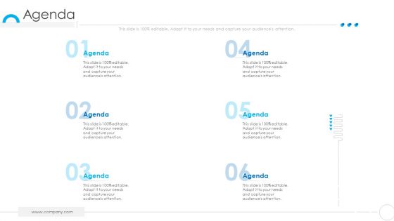 Organization Values Presentation Deck Template Agenda Brochure PDF